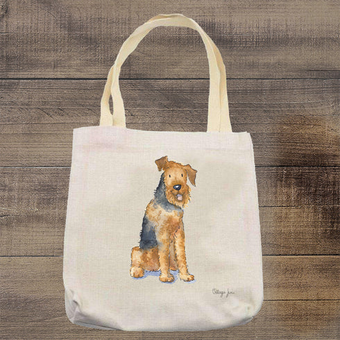 Airedale Terrier Tote Bag
